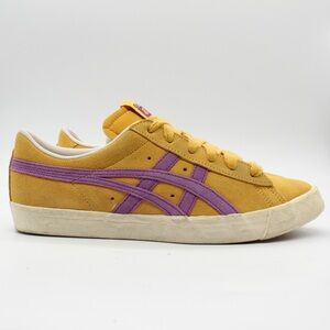 Onitsuka Tiger Fabre samples size 7 women yellow purple
